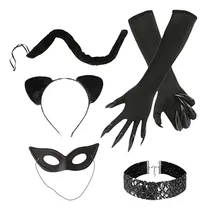 Comprar Trajes De Gato Sexy Para Mujer Traje De Mujer Accesorios Par