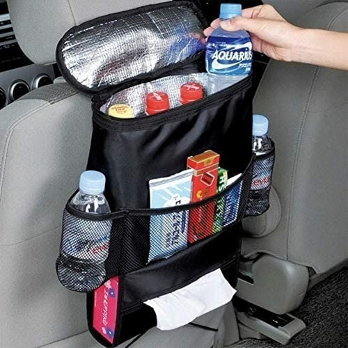 Malla Organizador Asiento Trasero De Carro / Bolsa