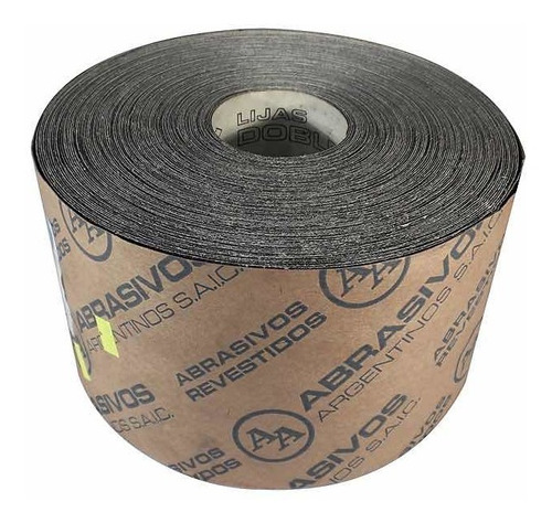 Rollo De Lija Papel Ox Aluminio 120mm X 45 Mts Grano 36 