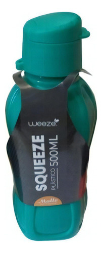 Garrafa De Agua Plástico Squeeze 500ml P/ Serviço Academia