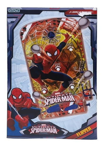 Fliper Spider Man Marvel Ditoys Original. Dinos