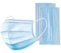 Comprar Mascarilla Cubrebocas Plisado 3 Capas Reforazado Desechables
