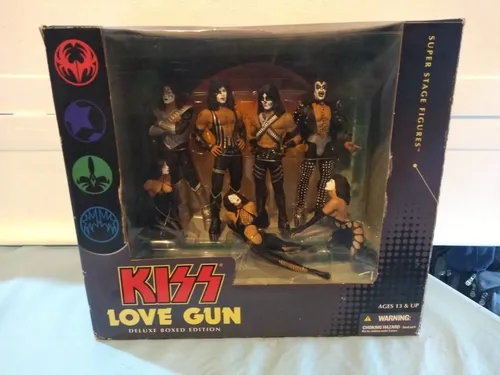 Kiss Love Gun Deluxe Box Edition Super Stage Figures | Meses Kiss Love Gun Deluxe Box Edition Super Stage Figures | Meses