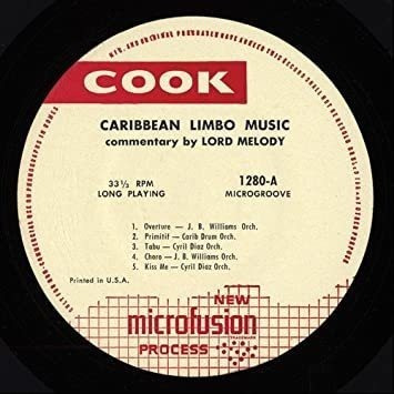 Lord Melody Caribbean Limbo Music Usa Import Cd