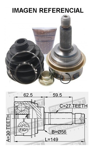 Homocinetica Subaru Legacy 2.0 1994-1999 28091-ac091