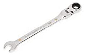 Llave Combinada Trinquete Flexible 12 Puntos 10 Mm 4 Grados