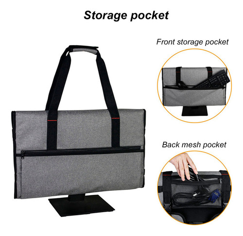 Estuche De Transporte Para Monitor, Computadora De Escritori