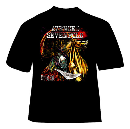 Polera Avenged Sevenfold - Ver 06 - City Of Evil