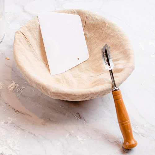 Imagen 2 de 10 de Banneton - Cesta De Fermentación Con Accesorios