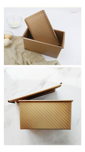 M Paquete De 2 Cajas Para Tostadas, Caja Antiadherente Para