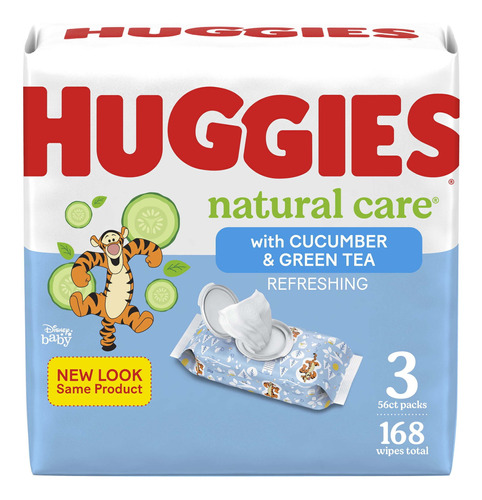 Toallitas Para Bebés Huggies Refrescantes Natural Care