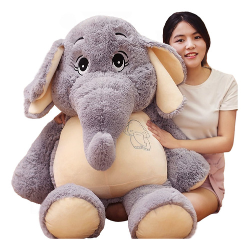 Animal De Peluche De Elefante Gigante 39 , Juguete De Pelu