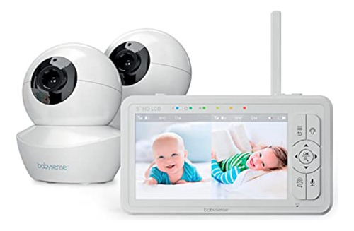 Babysense Monitor De Bebe  Con 2 Camaras Y Audio