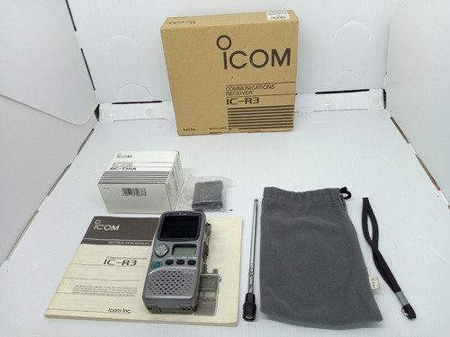 Imagem 2 de 10 de Rádio Receptor Portátil Ht Icom Icr3 Scanner Ic-r3 2,4ghz