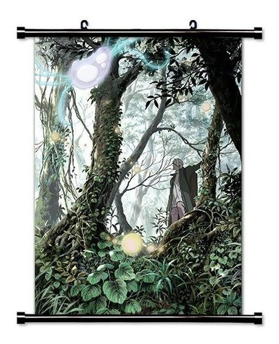 Póster De Rollo De Pared De Tela De Anime Mushishi (16  X 21