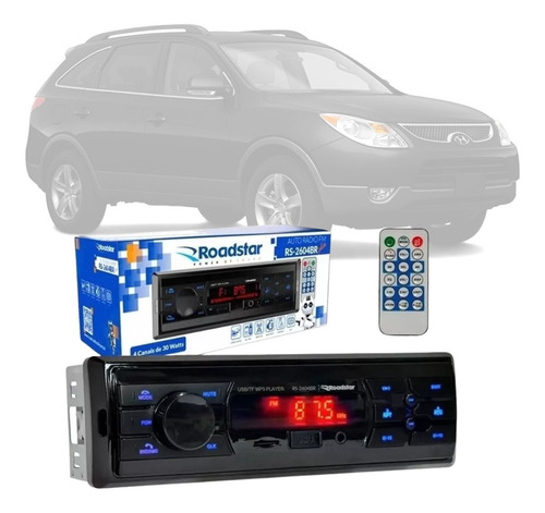 Aparelho Radio Mp3 Fm Usb Bluetooth  Hyundai Vera Cruz 