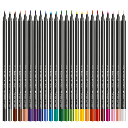 Lápices De Colores Faber-castell Supersoft X 24