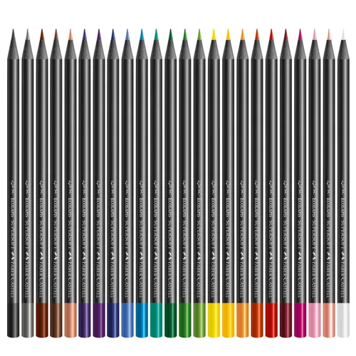 Lápices De Colores Faber-castell Supersoft X 24