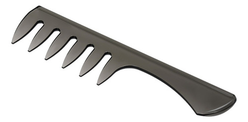 Jj Dentes Largos Pente De Cabelo Masculino Plástico