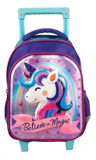 Morral Con Ruedas Primavera Trend Unicornio Believe In Magic