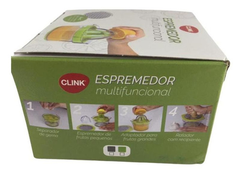 Imagem 4 de 5 de Espremedor De Frutas Manual Multiuso Cozinha Suco K7455