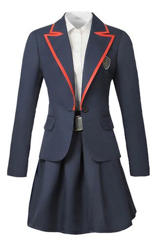 Disfraz Elite Season De Nadia Para Cosplay, Uniforme Escolar