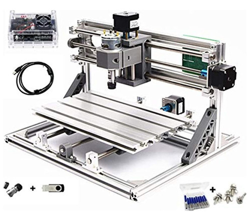 Escritorio De 3 Ejes Diy Mini Cnc 3018 Kit De Enrutador Cont