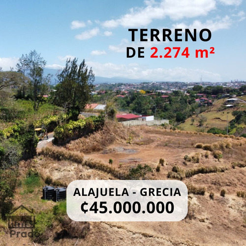 Terreno En Venta Alajuela Grecia