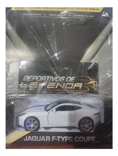 Deportivos Leyenda Jaguar F-type Coupe - Escala 1:38 