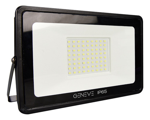 Geneve GE-FL50S 50 W 85V/265V Negro Reflector con sensor de movimiento incorporado