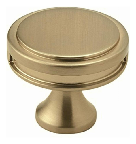 Amerock Bp36603bbz Oberon Cabinet Knob, Golden Champagne