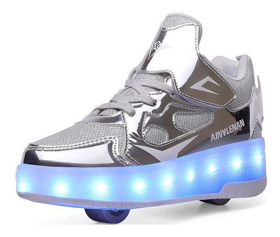 LED Con Luces Automática Retráctiles Ruedas Ajustables Zapatos De Skate Roller Deportivos Zapatos Luminosas Flash Sneaker Para Niños Niñas Moda | sptc.edu.bd