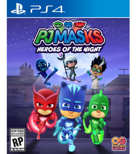 Pj Masks: Heroes Of The Night, Games Outvery, Playstation 4