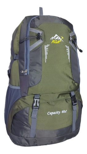 Morral Maleta Camping Viajero 60 - 70 Litros Rda