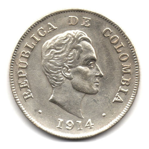 20 Centavos 1914 Plata