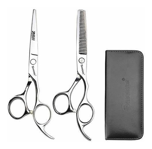 Professional Hair Scissors Set 2 Pcs Cutting Scissors Thinni