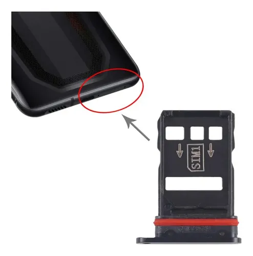 Kt Bandeja De Tarjeta Sim + Sim Para Zte Nubia Redmagic 7