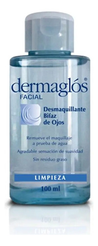 Desmaquillante De Ojos Dermaglós Bifaz X 100ml