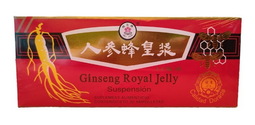 30 Ampolletas Premium Ginseng Royal Jelly Mei Hua