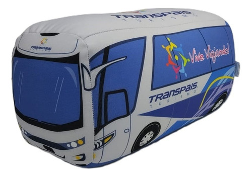 Almohada Cojín Coleccionable De Autobús Transpais Turismo