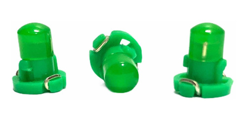 Set ( 3 ) Mini Bulbos T3 12v Focos Luz Cluster Led Cob Verde