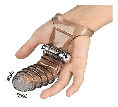 Funda Silicona Manos Dedos Masturbacion Con Vibrador