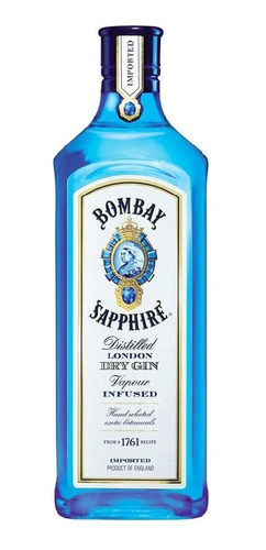 Imagen 1 de 10 de Bombay Sapphire . Gin . 1000 Ml - Tomate Algo® - Cuotas