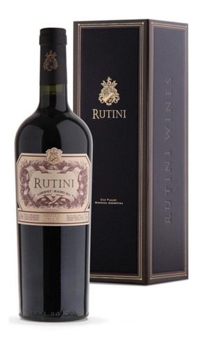 Rutini Cabernet Malbec Estuche X1. Microcentro! Envíos