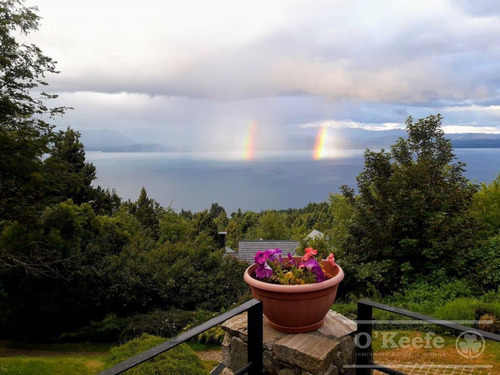 Imagen 5 de 30 de Casa En Venta Barrio Cerrado Antu Hue, Con Excelente Vista Al Lago En Bariloche