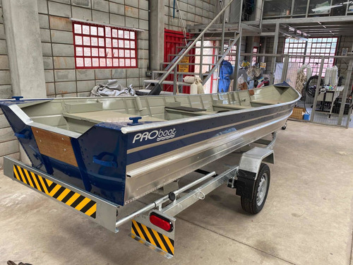 Barco Para Pesca E Passeio Proboat 600 Com Carreta 0 Km!