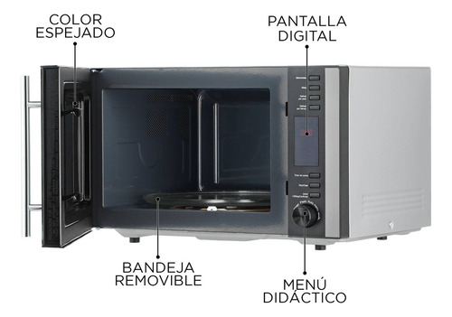 Horno Microondas 23 Litros Ursus Trotter 25k Romm Digital