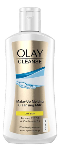 Cleanse Make-up Derretir Leche Limpiadora Piel Seca, 6.