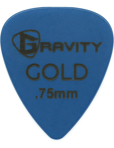 Púas De Guitarra Gravity Gold Series - Perfectas Para Princi