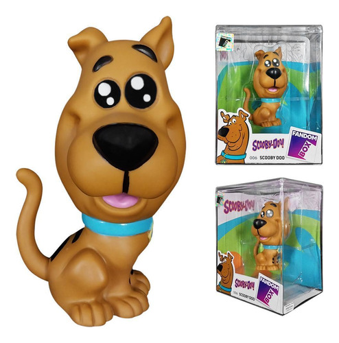 Boneco Scooby-doo Fandombox Brinquedo Coleção Articulado